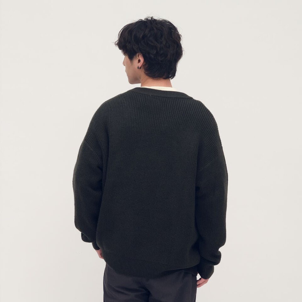 OPM0318-261 日常圓領針織毛衣