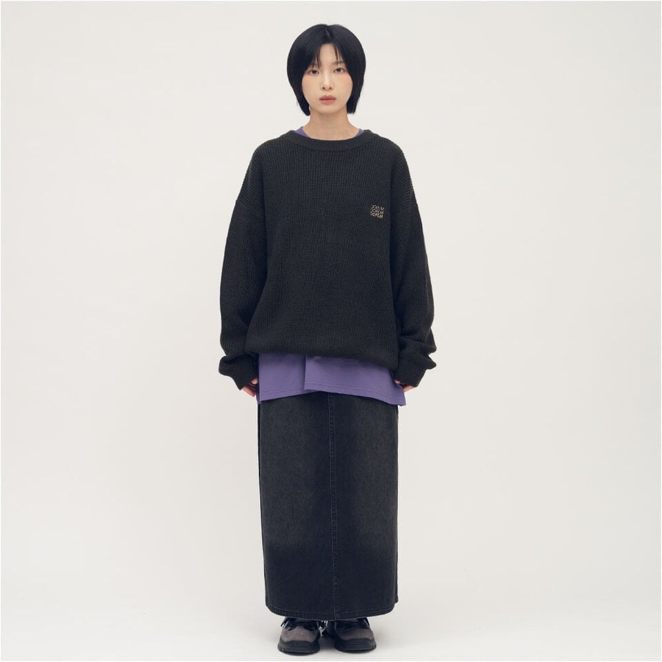 OPM0318-261 日常圓領針織毛衣