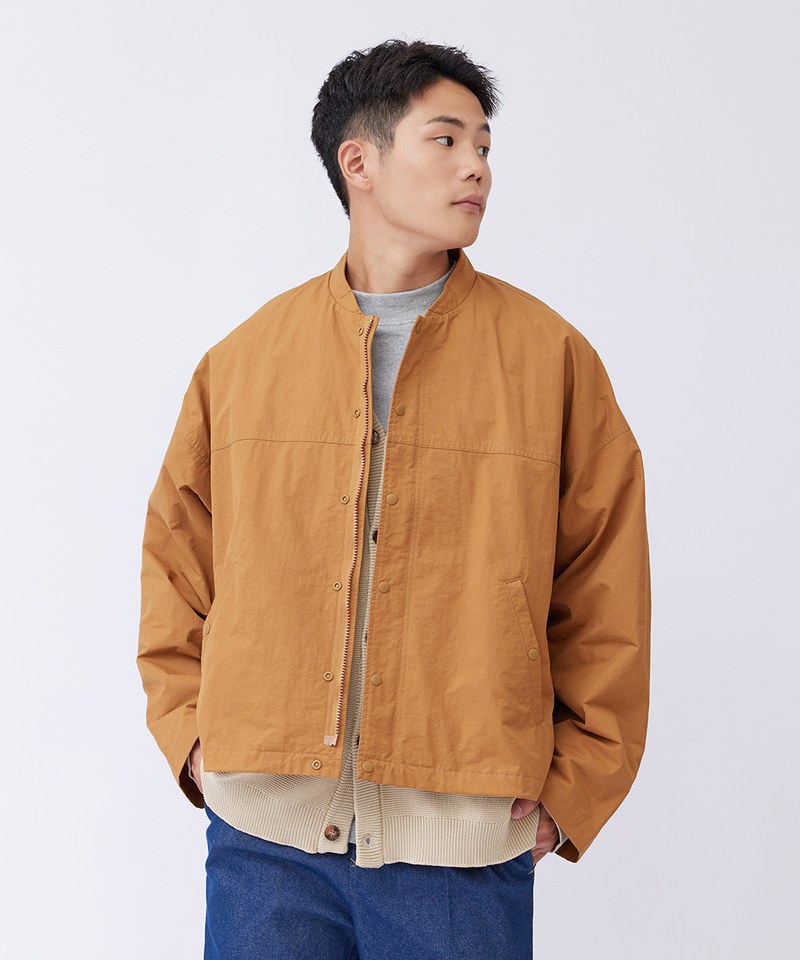 小立領中版軍風外套