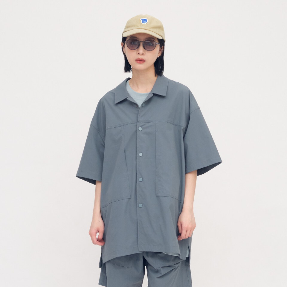 山系壓釦襯衫