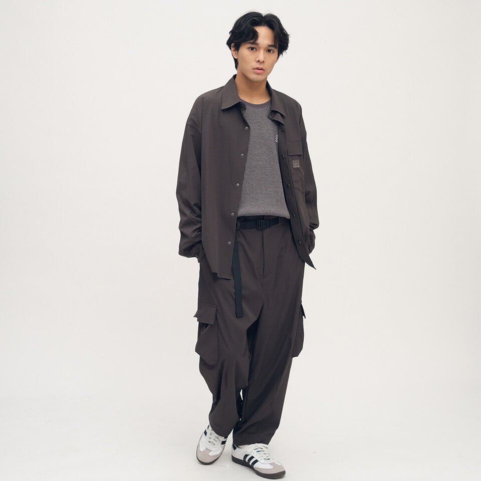 OPM3317-252 抗撕裂長袖口袋襯衫