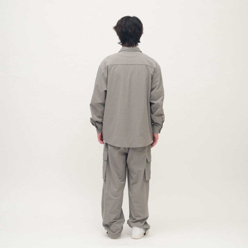 抗撕裂長袖口袋襯衫