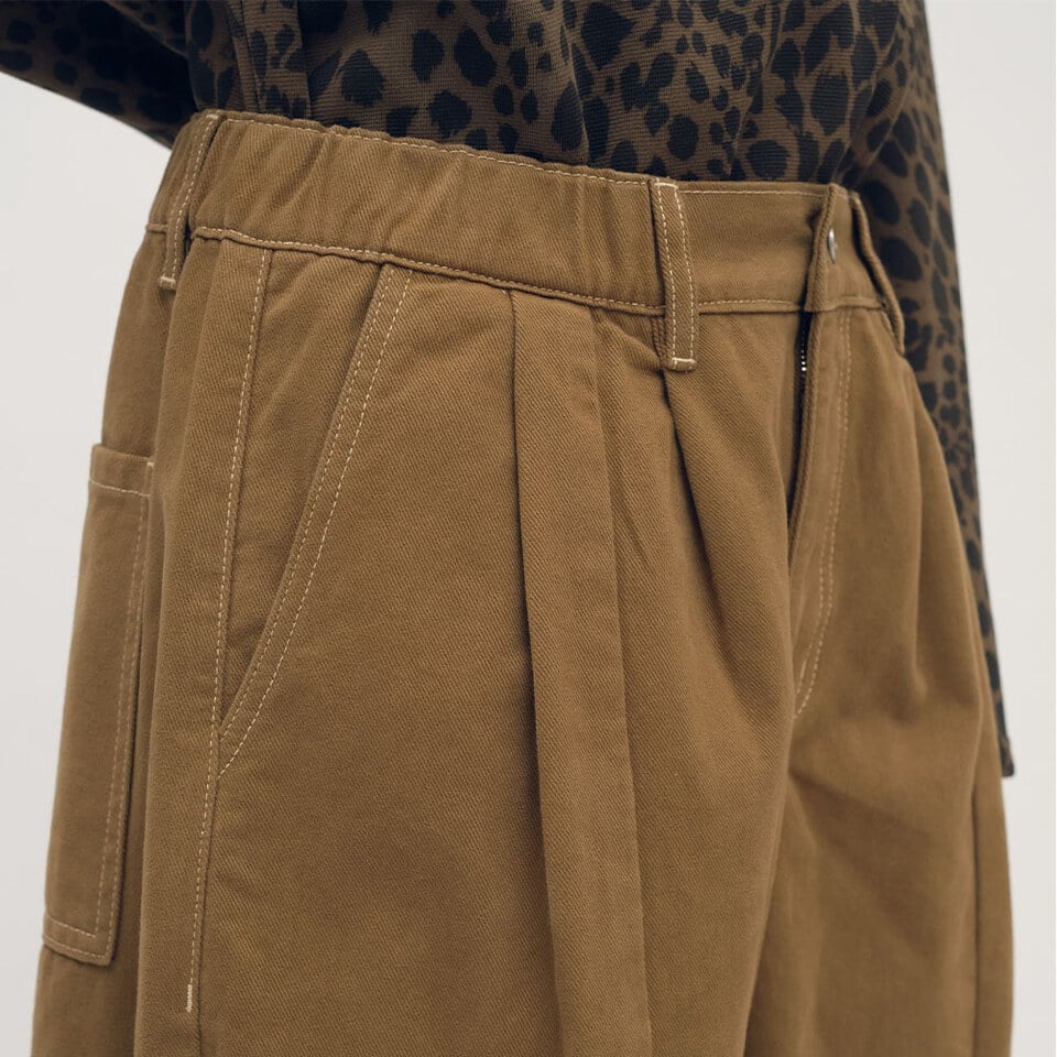 OPM4010-252 日常水洗棉質燈籠褲