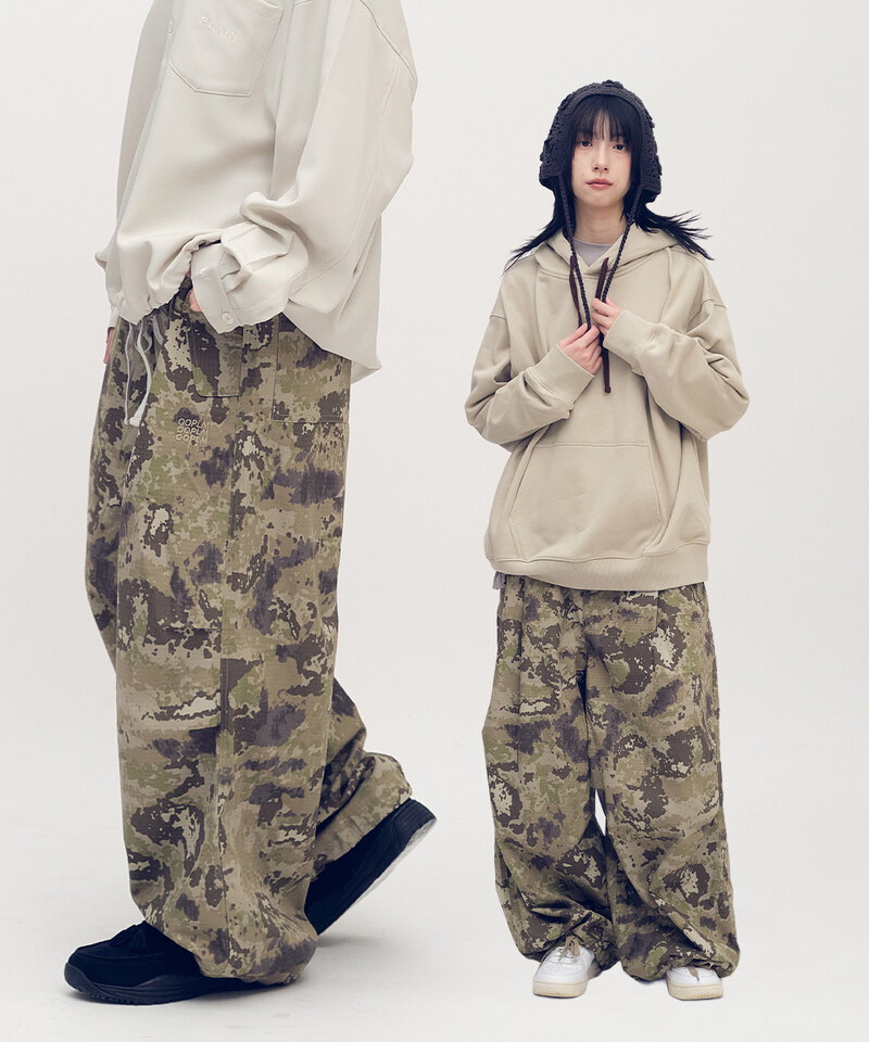 抗撕裂迷彩口袋軍褲