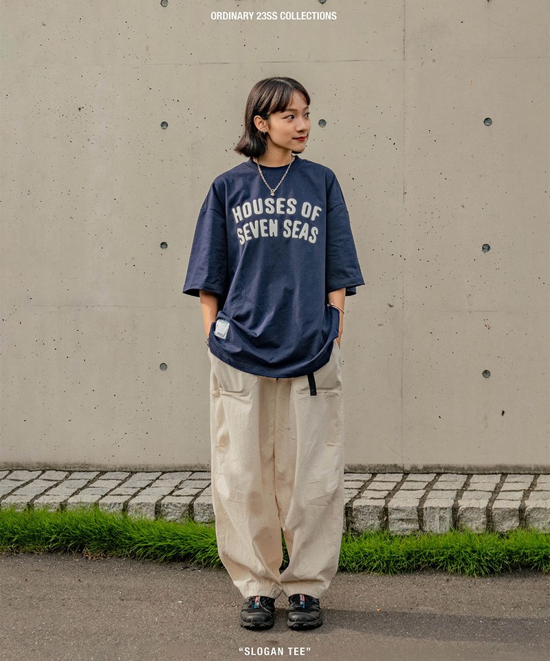 發泡主題標語短Tee