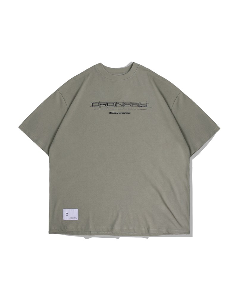 ORDINARY 手繪素描賽車TEE