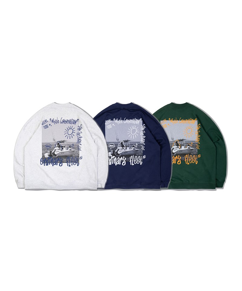 ORDINARY 美式手繪照片大學TEE