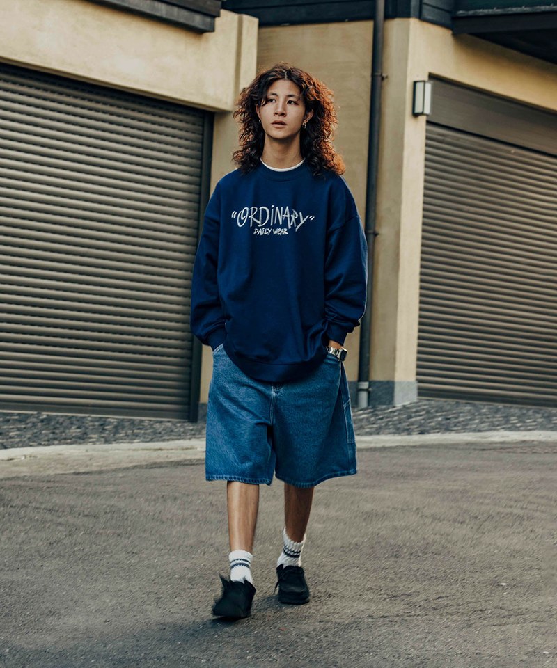 ORDINARY 美式手繪照片大學TEE