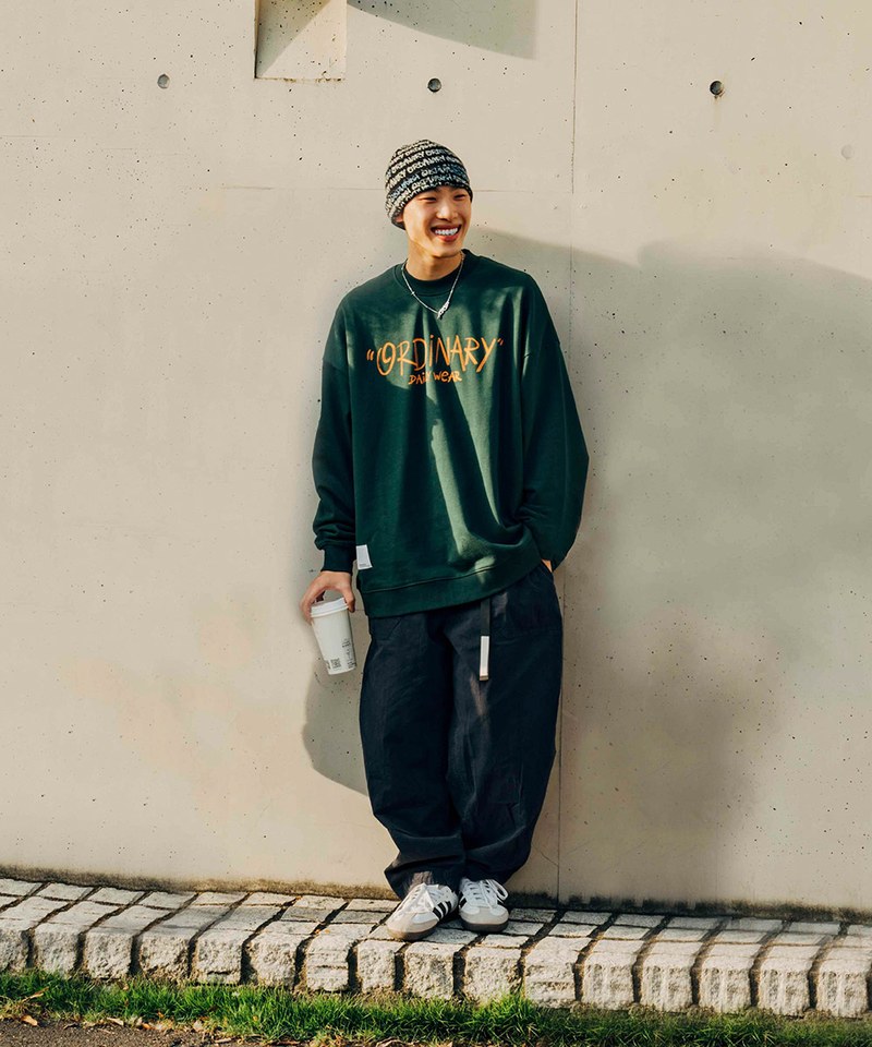 ORDINARY 美式手繪照片大學TEE
