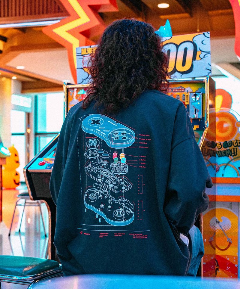 ORDINARY 遊戲機解構長tee