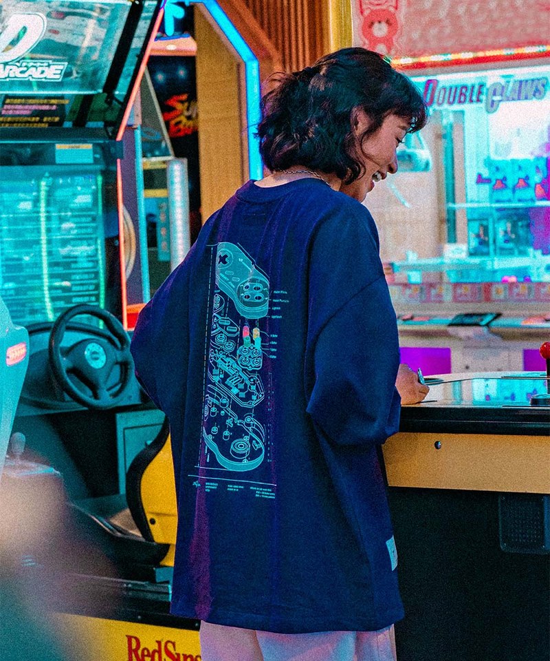 ORDINARY 遊戲機解構長tee