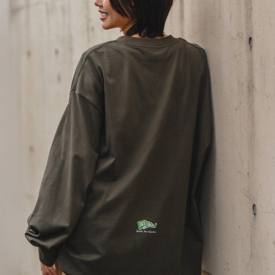 經典角色拱形LOGO長TEE