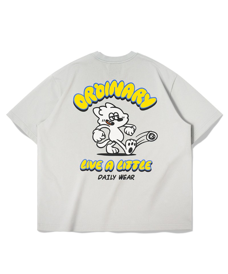 復古插畫PUPPY短TEE