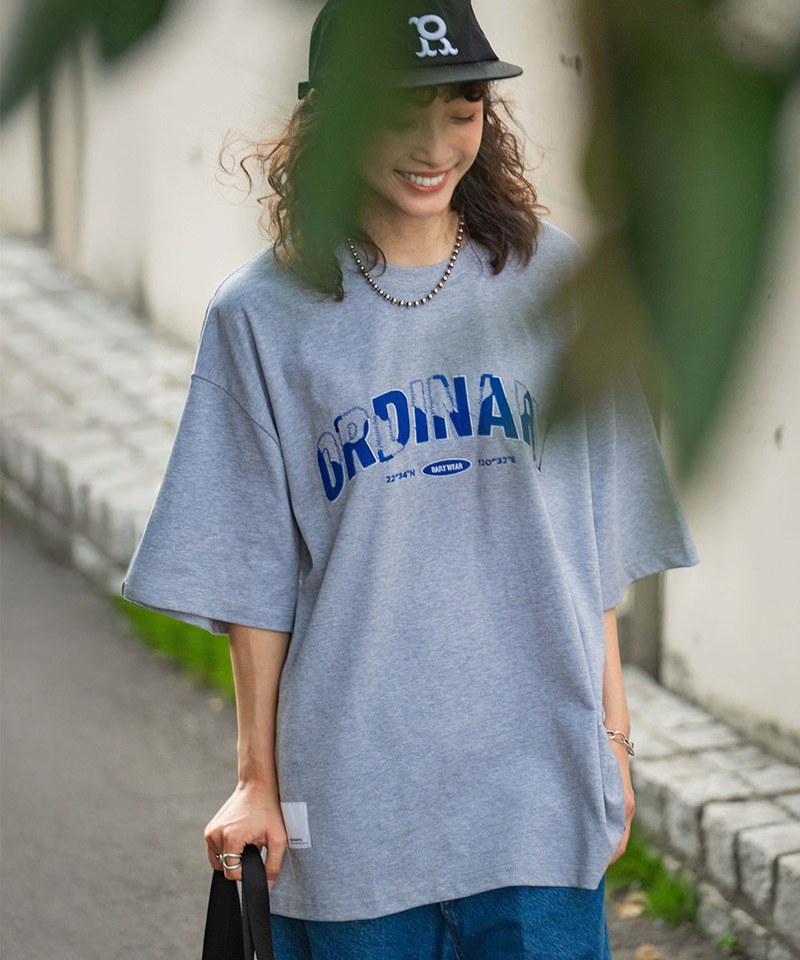 ORD0166-251 破壞貼布拱形短T