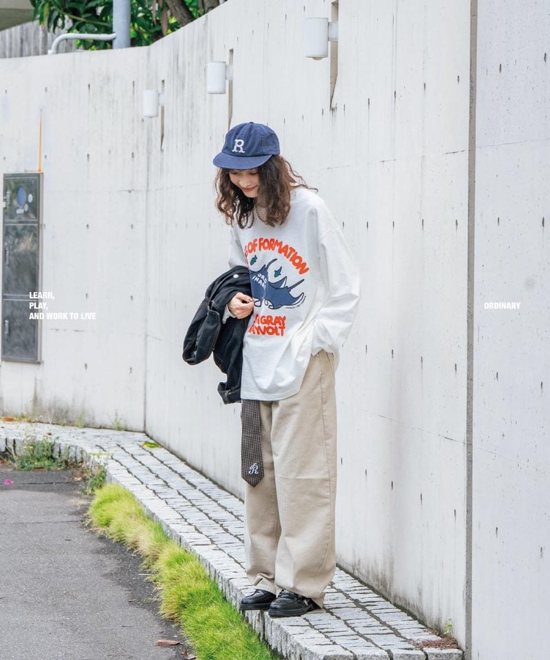 ORD0171-252 美式魟魚LOGO長TEE