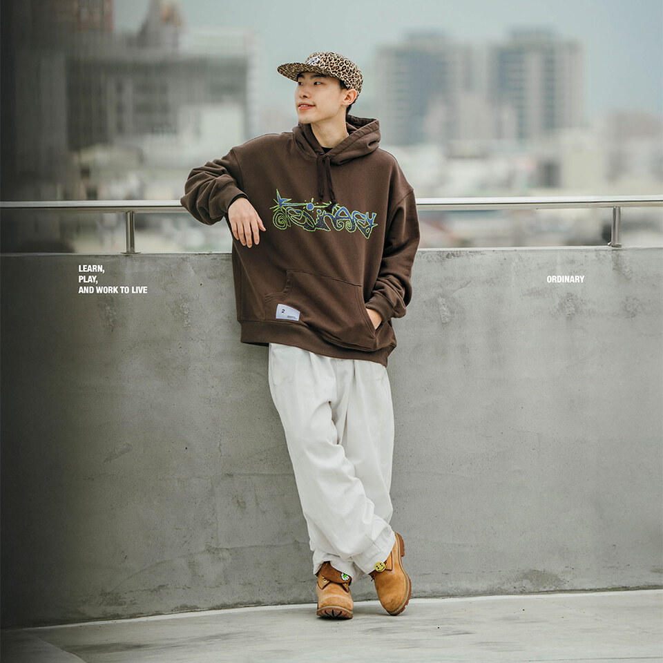 ORD0176-252 星體塗鴉LOGO帽TEE