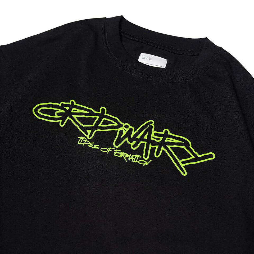 ORD0177-252 鯨魚照片塗鴉長TEE