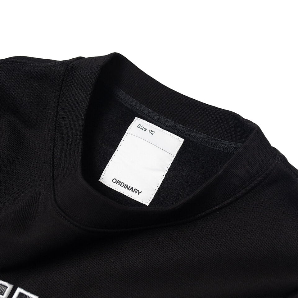 ORD0178-252 格紋星貼布大學T