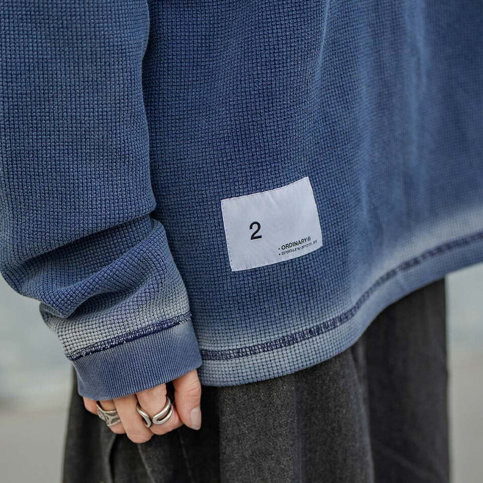 ORD0179-252 水洗渲染華服格長TEE