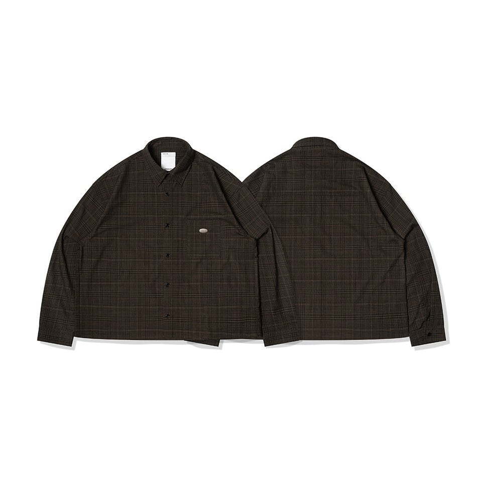 ORD0180-252 鐵牌短板格紋襯衫