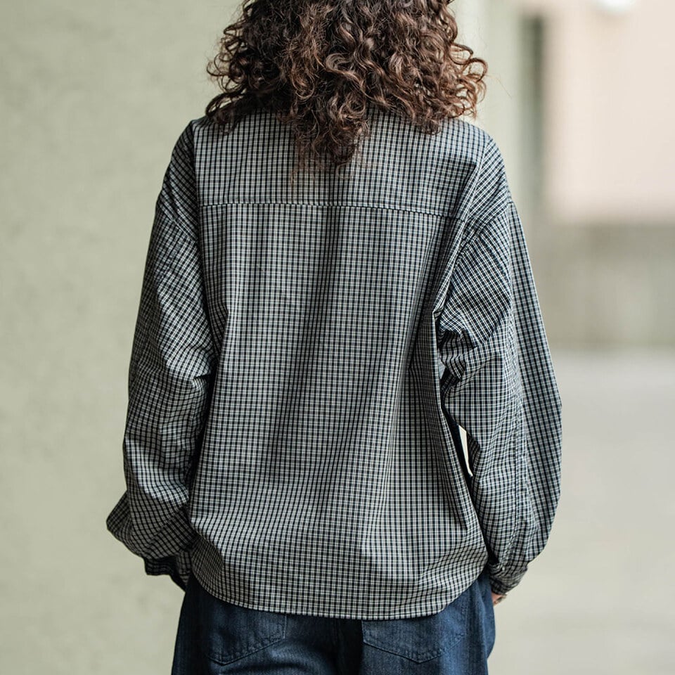 ORD0180-252 鐵牌短板格紋襯衫