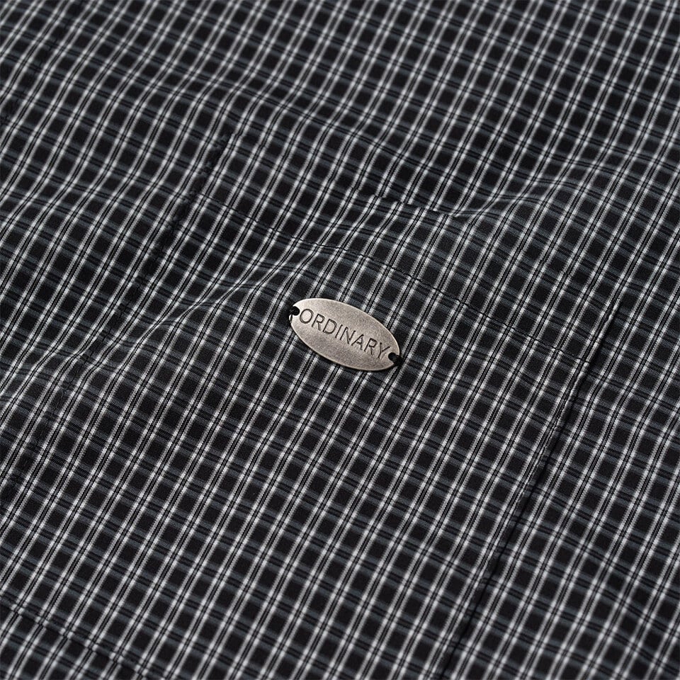 ORD0180-252 鐵牌短板格紋襯衫