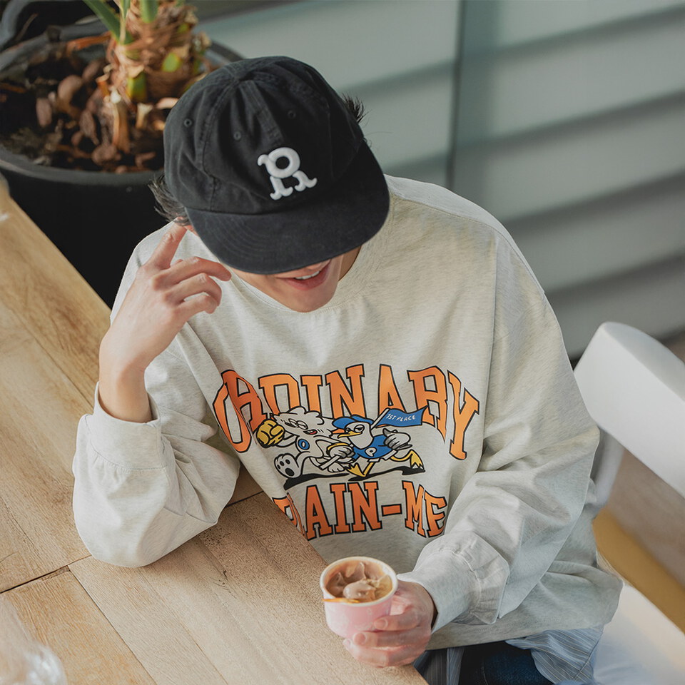 ORD0184-261 ORDINARY X PLAIN ME 運動俱樂部⻑tee