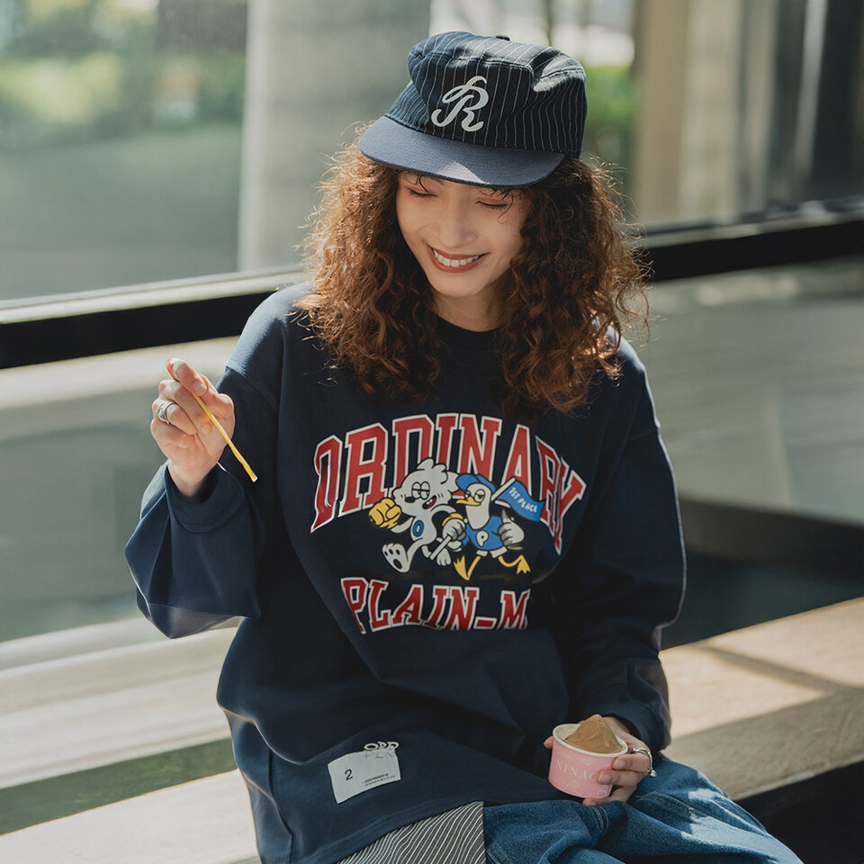 ORD0184-261 ORDINARY X PLAIN ME 運動俱樂部⻑tee