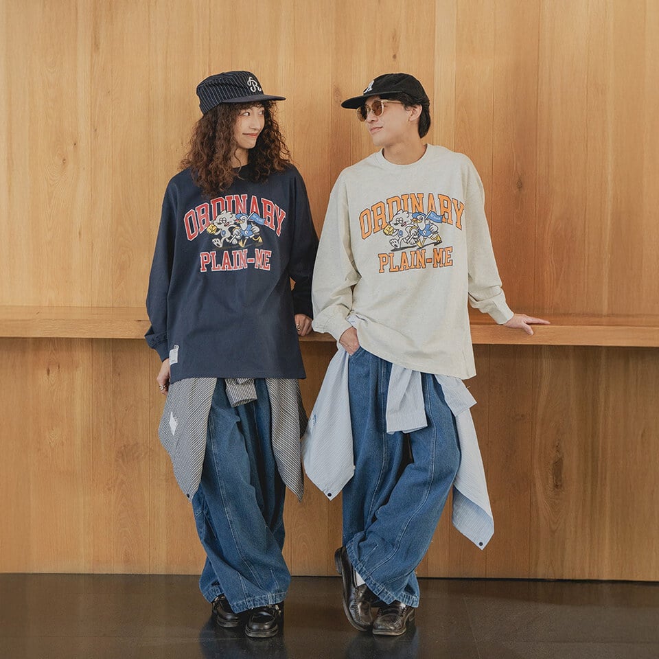 ORD0184-261 ORDINARY X PLAIN ME 運動俱樂部⻑tee