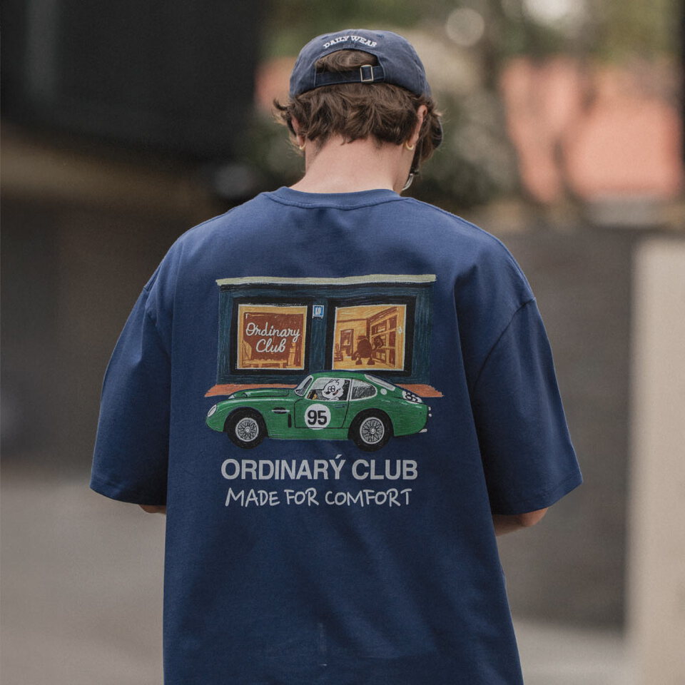 ORD0188-261 復古蠟筆角色短TEE