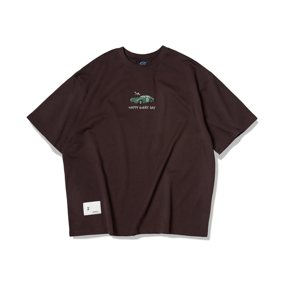 ORD0188-261 復古蠟筆角色短TEE