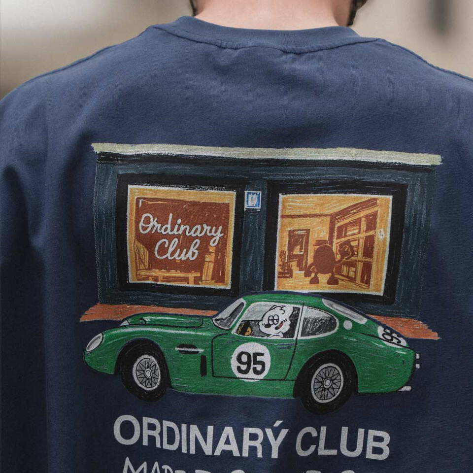 ORD0188-261 復古蠟筆角色短TEE