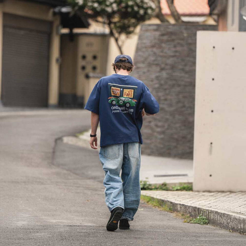 ORD0188-261 復古蠟筆角色短TEE