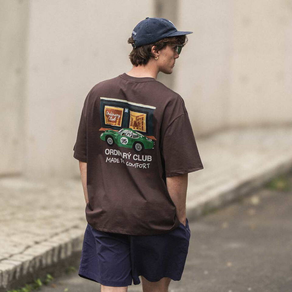 ORD0188-261 復古蠟筆角色短TEE