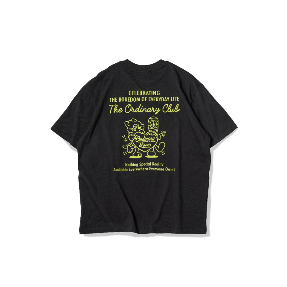 愛心衝浪復古短T