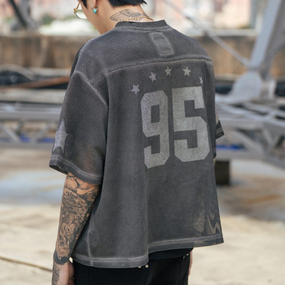 ORD0191-261 美式短版網眼球衣