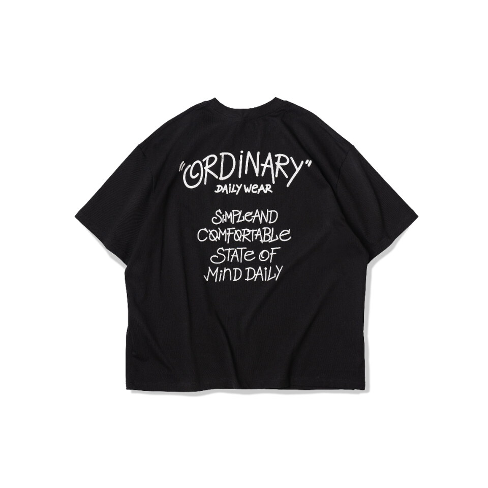 美式手繪LOGO短TEE