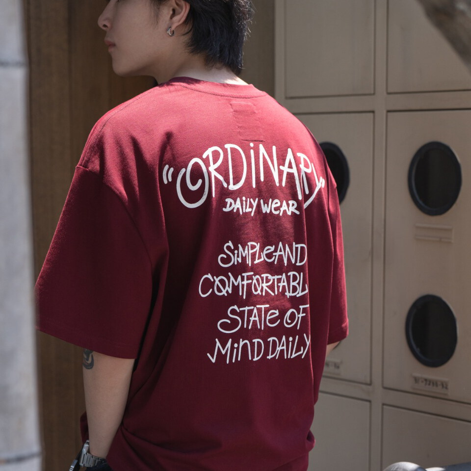 美式手繪LOGO短TEE