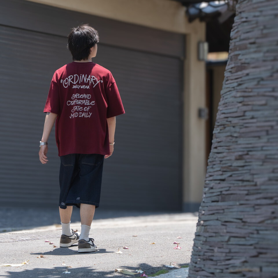 美式手繪LOGO短TEE