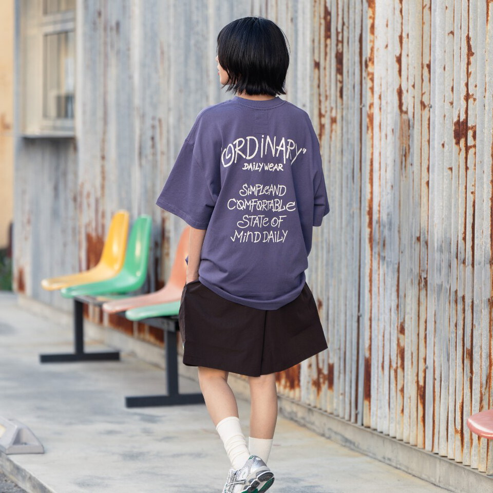 美式手繪LOGO短TEE