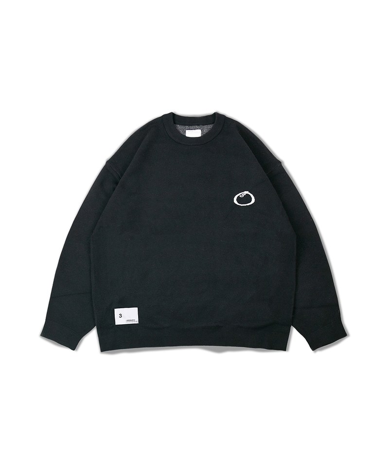 ORD0301-232 ORDINARY 草寫字體毛衣