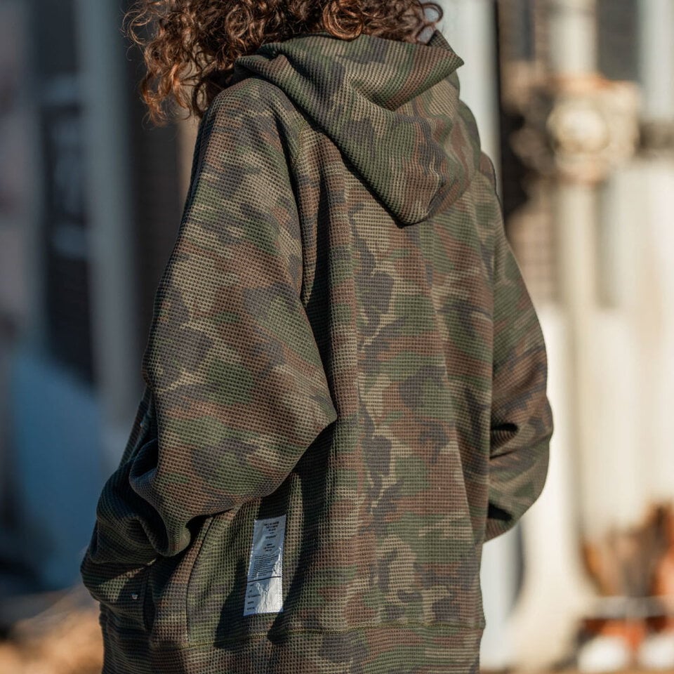 ORD1119-252 華夫格短板迷彩帽拉