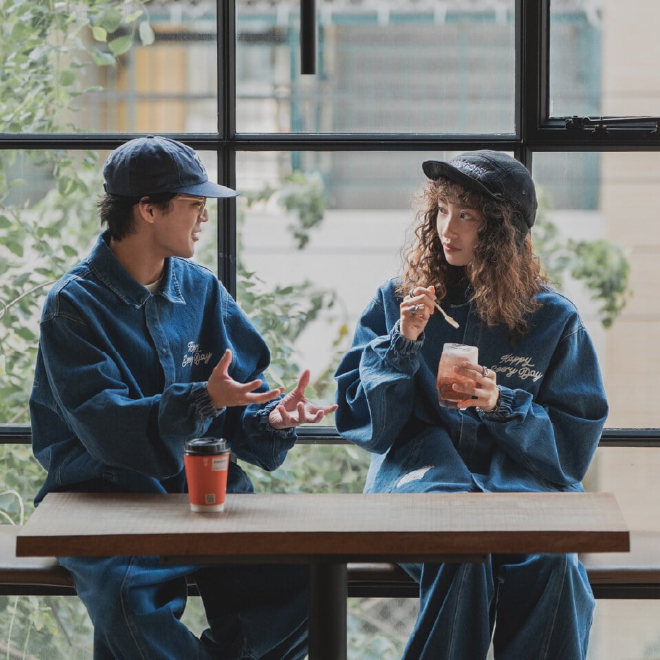 ORD1122-261 ORDINARY X PLAIN ME 單寧教練外套