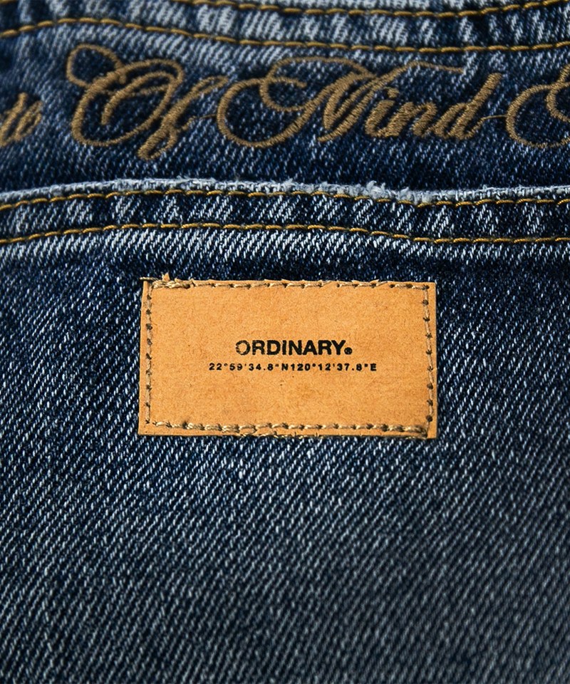 ORDINARY 水洗牛仔褲