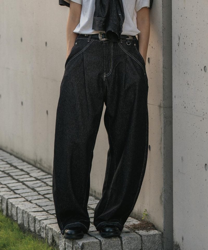 ORD1406-252 原色單寧弧度牛仔褲
