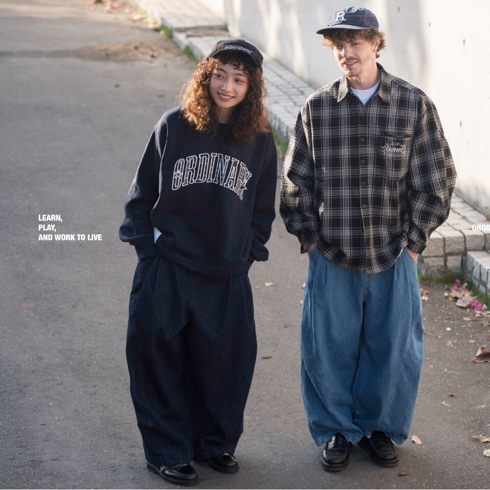 格紋星星貼布燈籠褲