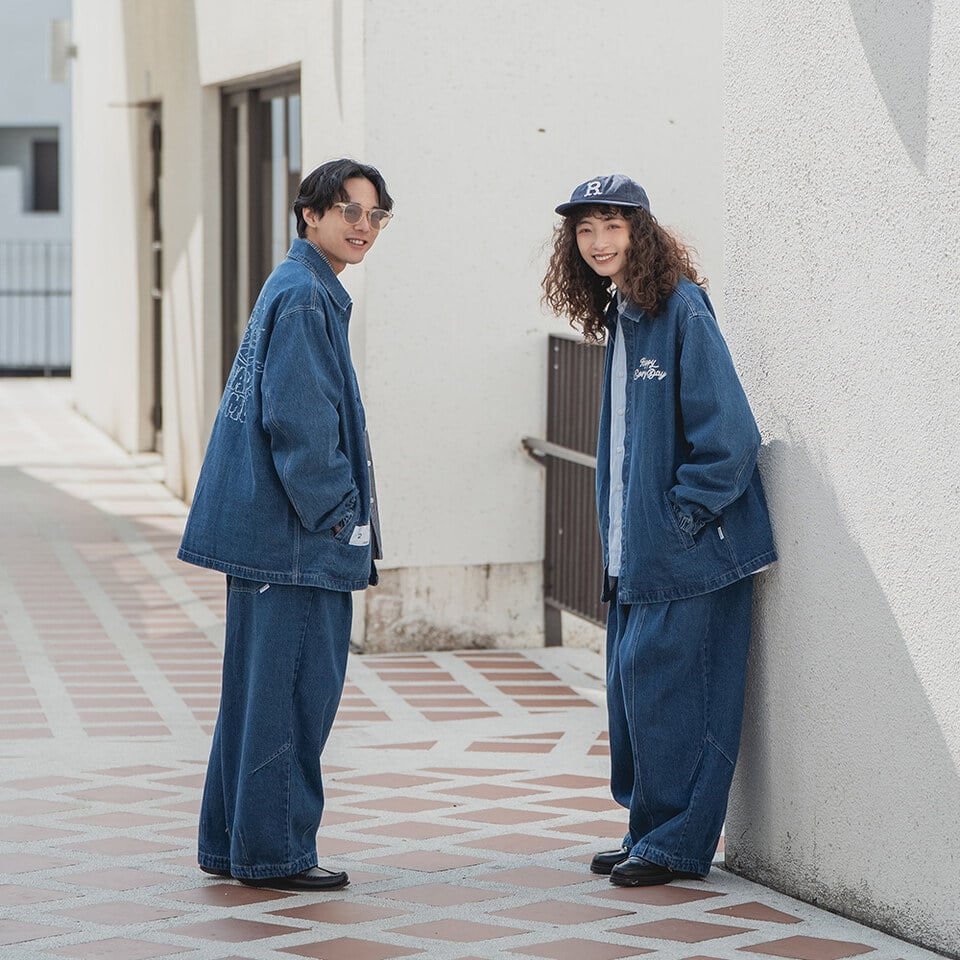 ORD1612-261 ORDINARY X PLAIN ME 單寧氣球褲