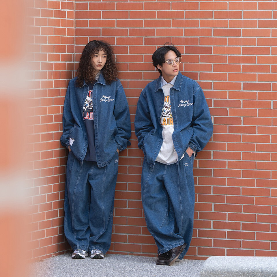 ORD1612-261 ORDINARY X PLAIN ME 單寧氣球褲