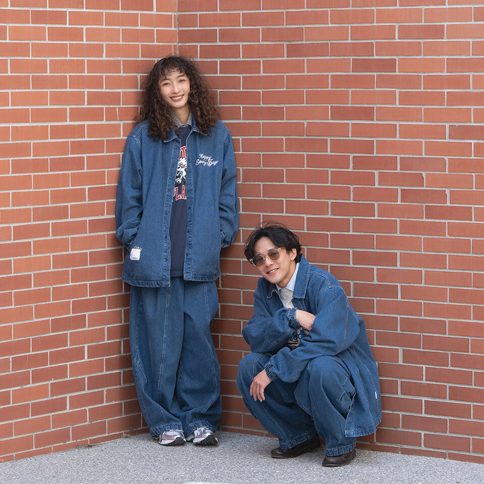 ORD1612-261 ORDINARY X PLAIN ME 單寧氣球褲