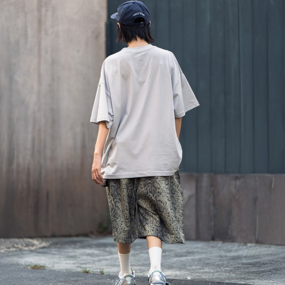 六分畫家棉短褲